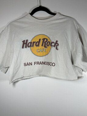 Hard Rock Cafe San Francisco crop top size L